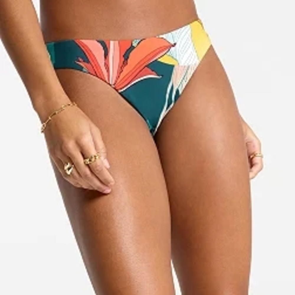 CALIA Women's Low Rise V Swim Bottoms